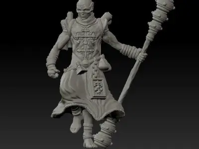 black order Free 3D model