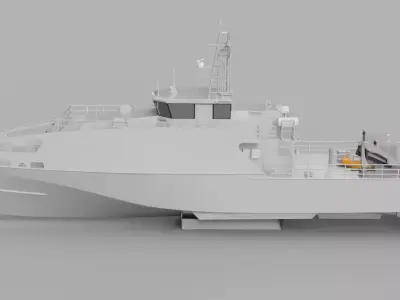 RC Austal Guardian class offshore patrol boat 3D print model