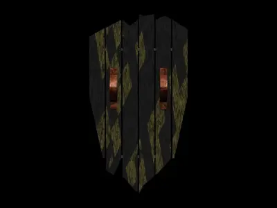 Shield pack 3D model
