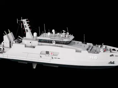  ADV Cape Naturaliste Cape-Class Patrol Boat 