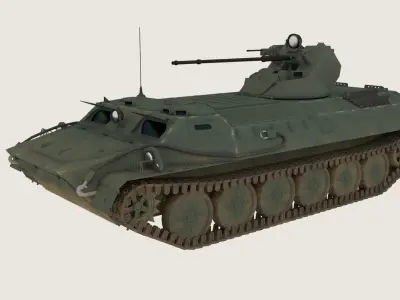 MT-LB 6MB Soviet-Russian IFV 3D model