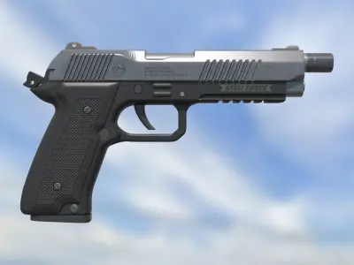 Pistol Burst-Single Fire Splinter 18 3D model