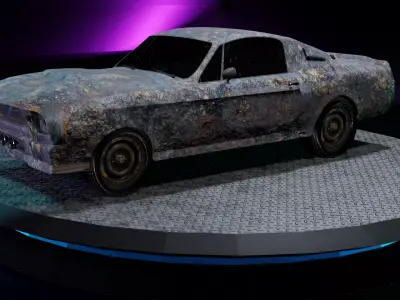 ShitBox Stang Free 3D model