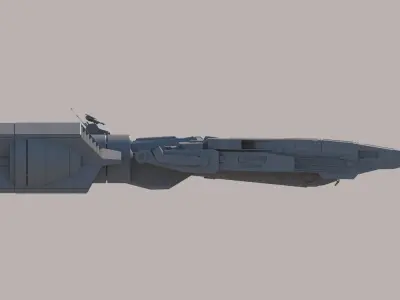 SpaceShip star wars 3D model