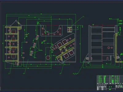PE1200x1500 JAW CRUSHER 3D model