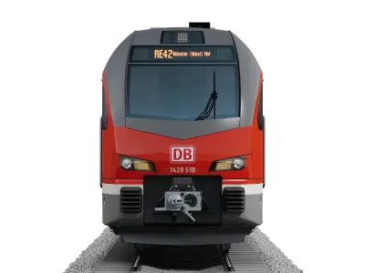 Stadler FLIRT 3 DB Regio NRW 3D model