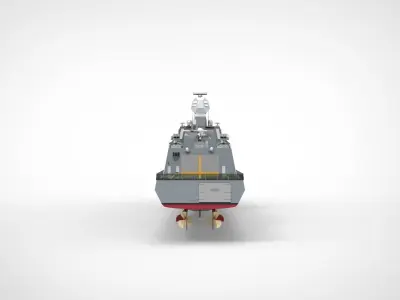 Frigate FFG X 3D model