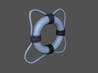 Lifebelt - Commercial license - 1-72 scale 3D print model