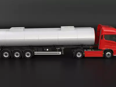 F-Max Tank Trailer 3D model