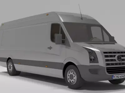 Volkswagen Cargo 3D model