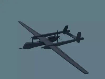 IDF Eitan UAV 3D print model