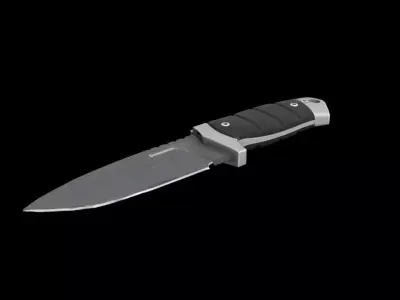 damascus knife 3d model 3D model