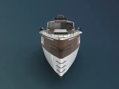 Super yacht  3D model