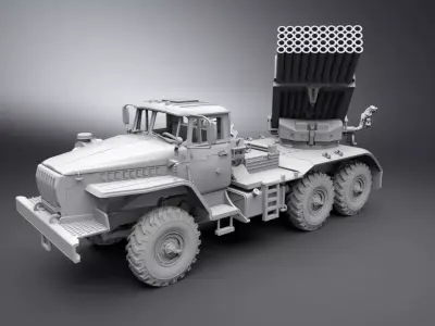 BM21 Grad Scale model 3D print model