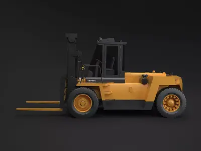 Toyota Forklift 15 -24 Ton 3D model