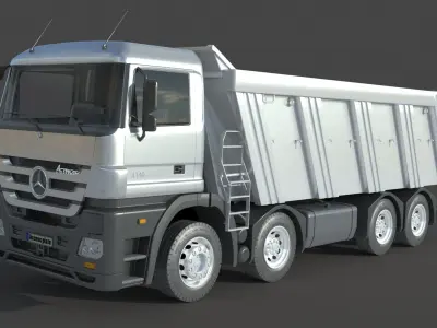 Mercedes Actros 4140 3D model