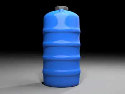 Plastic Water Tank 1 3D model