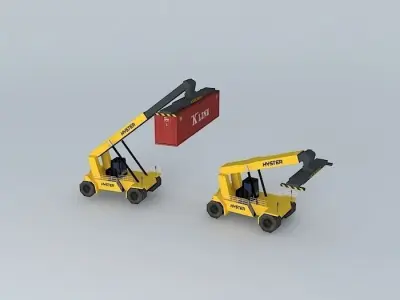 Hyster Stacker Free 3D model