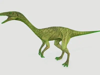 Dinosaurs pack Low-poly 3D model