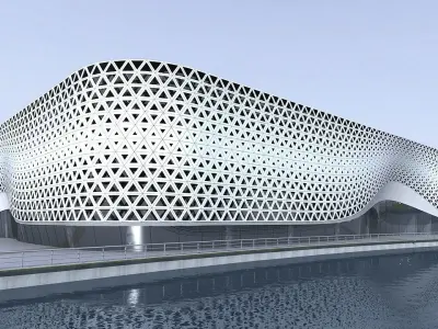 Museum 1 3D model