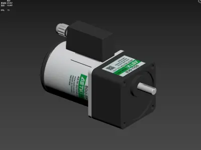 electrical machinery 3D model purchase