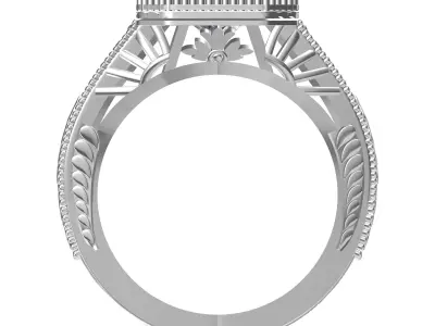 Wedding Ring  3D print model 269