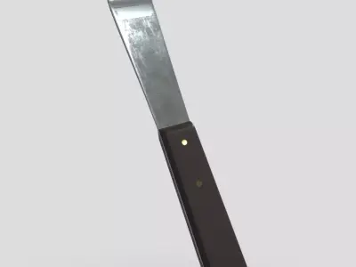 CC0 - Plaster Spatula Free low-poly 3D model