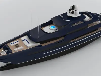 Mindelo Yacht 3D model