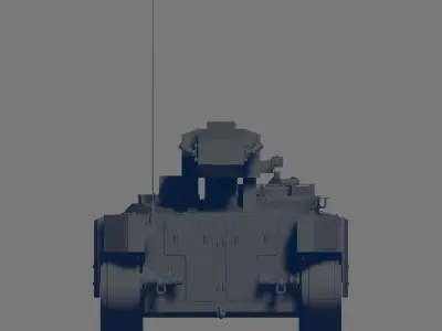 AGS Tank 3D model