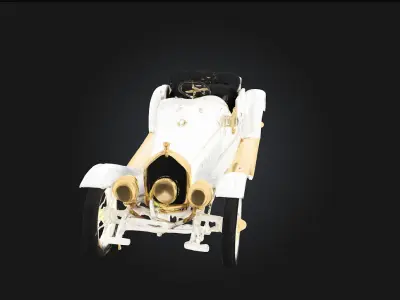 Vintage Elegance Car  Classic Sophistication on Wheels 3D model