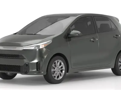 Generic Hatchback 05 3D model