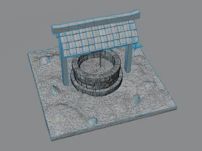 Model 02 - Well 3D model