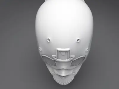 Wolves Helmet  3D print model