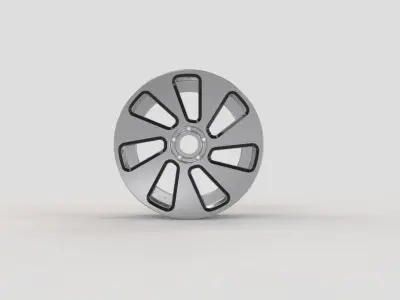 Alloy wheel design 3d model 3D model