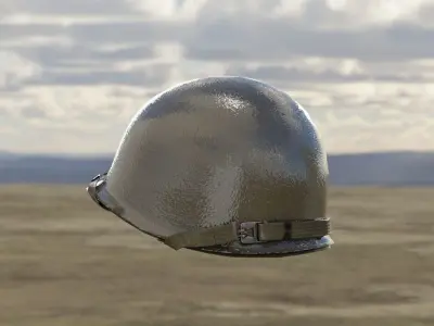 Indian army helmet 3D model