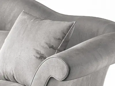 ronald phillips armchair 124 3D model