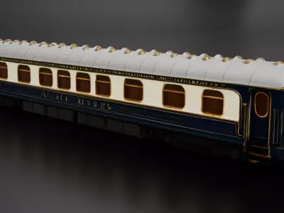 Venice Simplon Orient Express - Luxury Train 3D print model