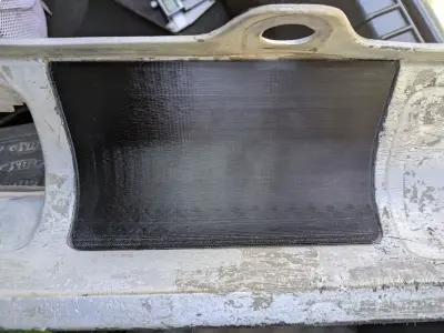 Volvo 740 760 bumper hook cover 3D print model