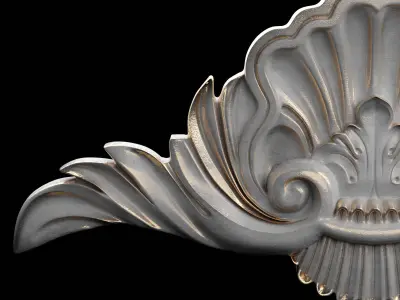 Ornament decorative shell 3D model