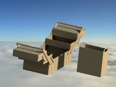 tool box transformer 3D model