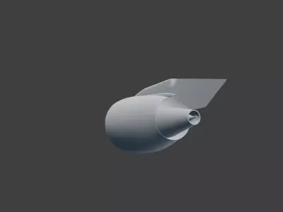 A-320 airbus engines 3D print model
