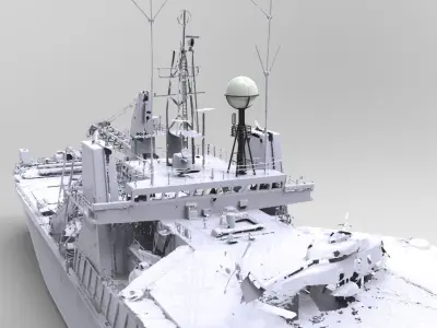 Bullet radar 3D print model