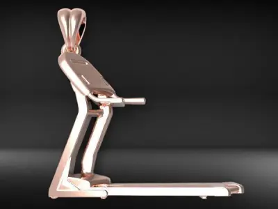 Treadmill Running  Pendant 3D print model purchase