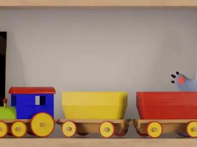 Kids toys 2 3D model purchase