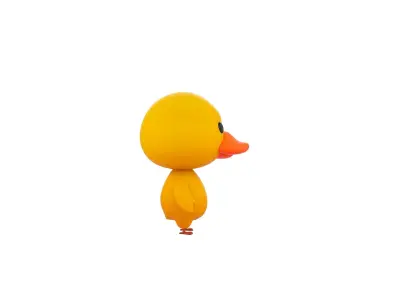Character212 Duck 3D model