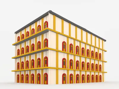 Bradbury Building 3D model