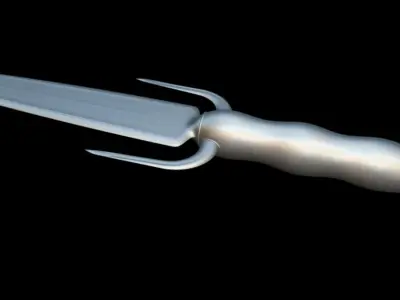 Knife 3D model 29