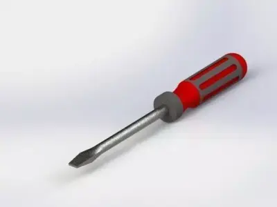 Screwdriver Free 3D model 3