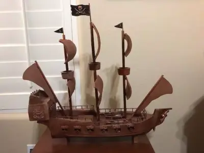 Pirate ship 3D print model