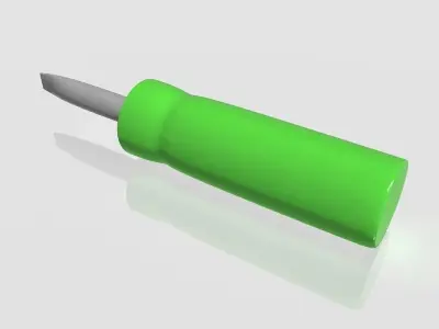 screwdriver plastic 3D model purchase
